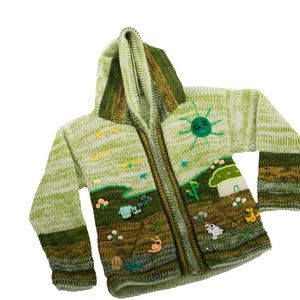 Handcrafted Sweater for Little Girls